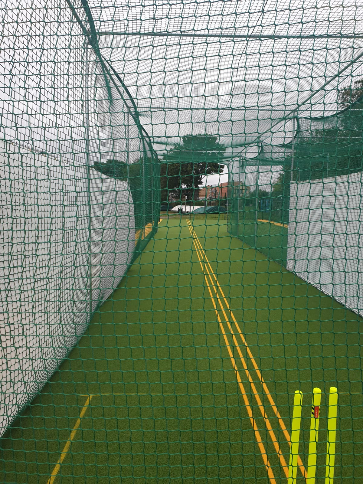 Bates Cottages Cricket Club nets