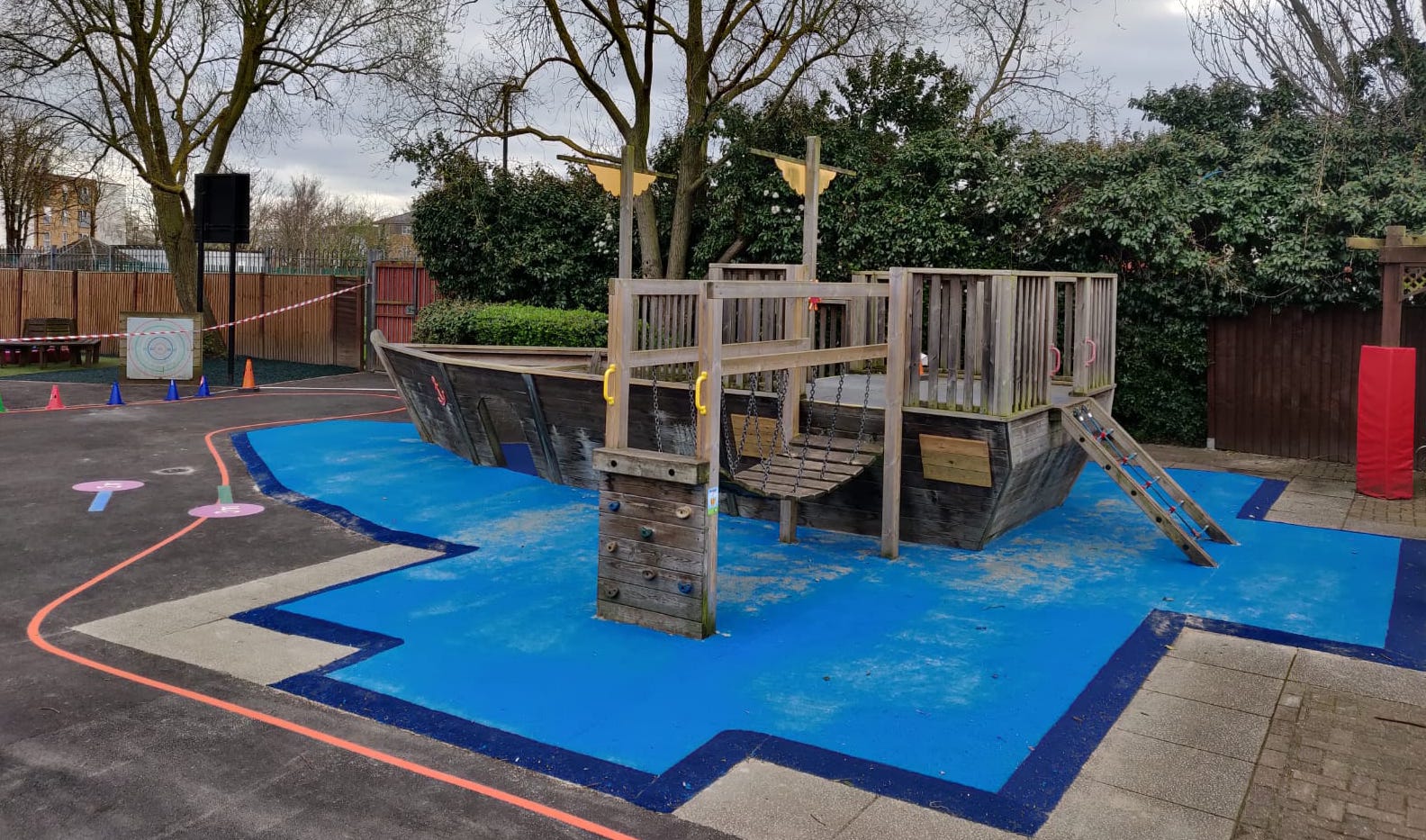 Cardinal Road school play area