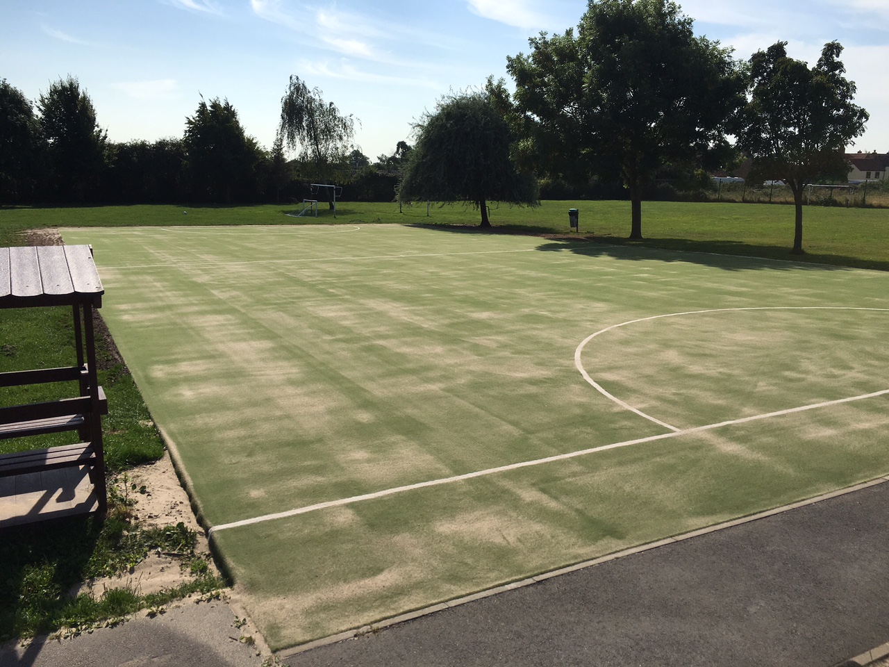 synthetic sports pitch primary school