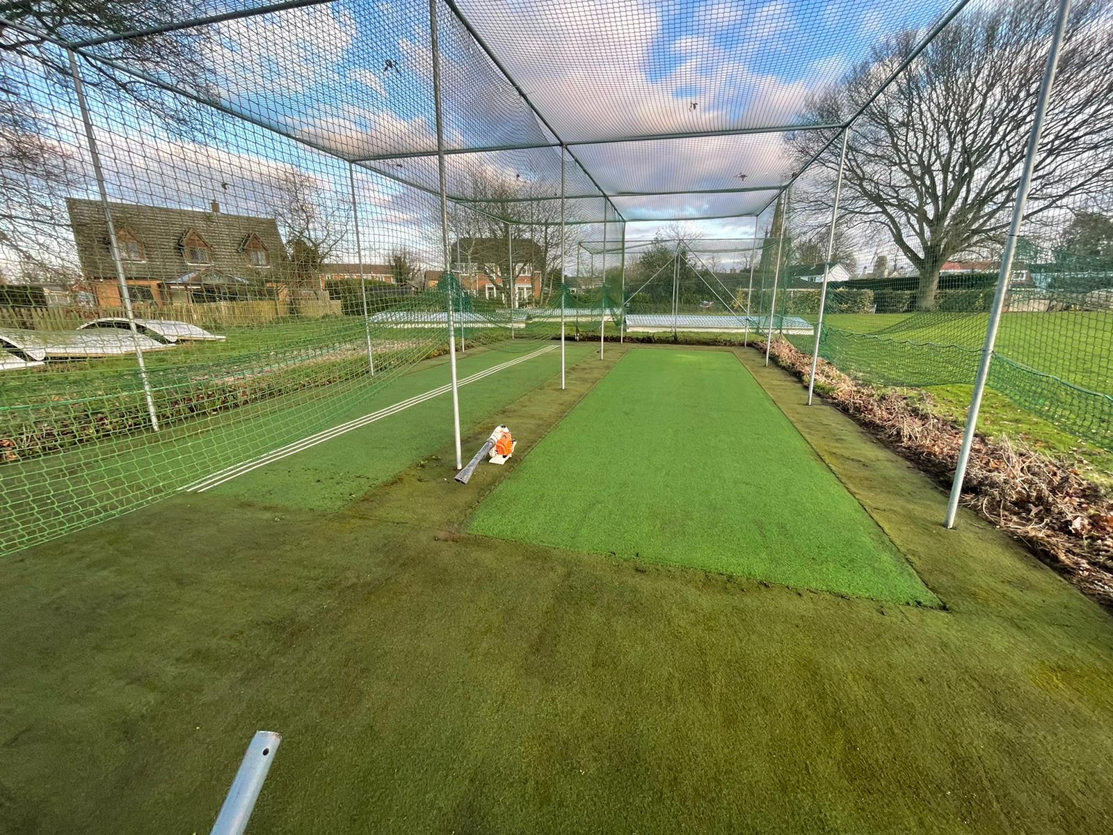 Moulton Harrox Cricket Club nets